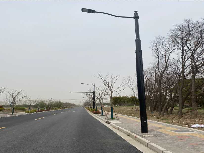 托克托县上海综合杆 太阳能路灯工程